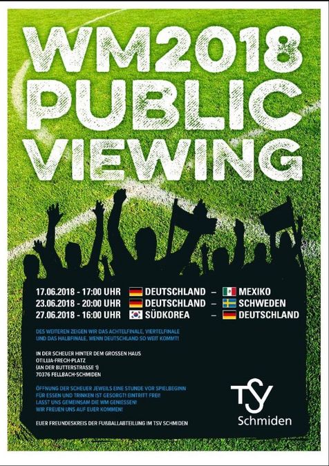 Weitere Infos zum Public Viewing in den News 